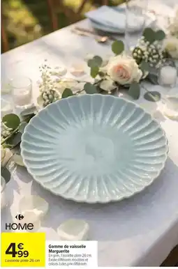 Carrefour Home Gamme de vaisselle offre