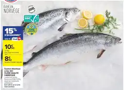 Carrefour Saumon Atlantique entier ASC FILIÈRE QUALITÉ CARREFOUR offre