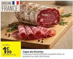 Carrefour Coppa des pyrénées offre