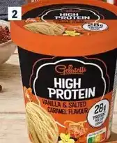 Lidl High protein vanilla & salted caramel flavour 28g offre