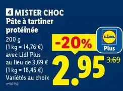 Lidl Lidl - pate a tartiner protéinée offre