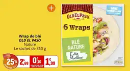 Coccimarket Wrap de blé old el paso offre