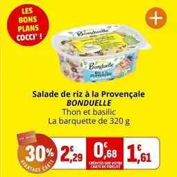 Coccimarket Salade de riz à la provençale bonduelle offre