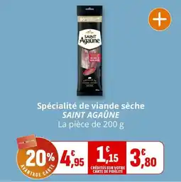 Coccimarket Spécialité de viande sèche saint agaûne offre
