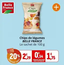 Coccimarket Chips de légumes belle france offre