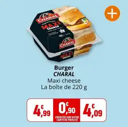 Coccimarket Burger charal offre