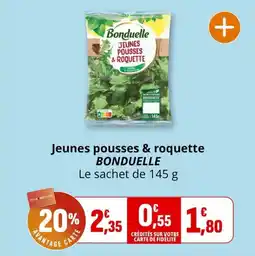 Coccimarket Jeunes pousses & roquette bonduelle offre