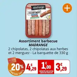 Coccimarket Assortiment barbecue madrange offre