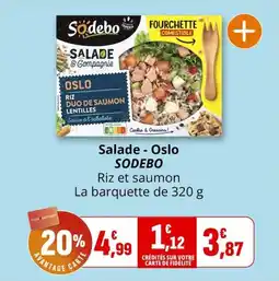 Coccimarket Salade oslo sodebo offre