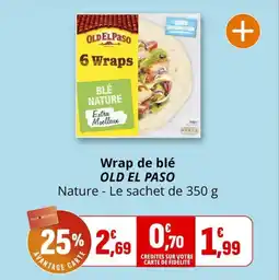 Coccimarket Wrap de blé old el paso offre
