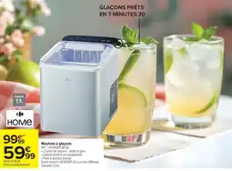 Carrefour Home Machine à glaçons offre