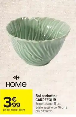 Carrefour Home Carrefour Bol barbotine offre