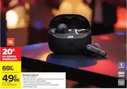 Carrefour Jbl Écouteurs sans fil offre
