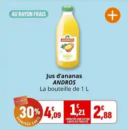 Coccimarket Jus d'ananas andros offre