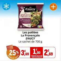 Coccimarket Les poêlées la provençale d'aucy offre
