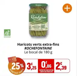 Coccimarket Haricots verts extra-fins rochefontaine offre