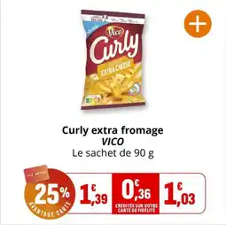 Coccimarket Curly extra fromage vico offre