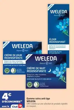 Carrefour maPara parapharmacie Gamme soins anti-âge weleda offre