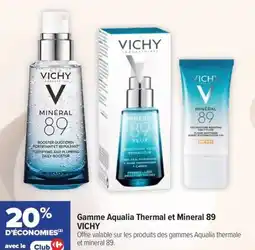 Carrefour maPara parapharmacie Gamme aqualia thermal et mineral 89 vichy offre