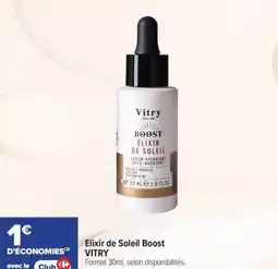 Carrefour maPara parapharmacie Elixir de soleil boost vitry offre
