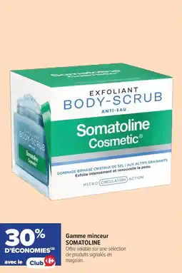 Carrefour maPara parapharmacie Gamme minceur somatoline offre