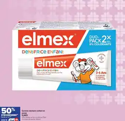 Carrefour maPara parapharmacie Gamme dentaire enfant et junior elmex offre
