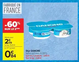 Carrefour Market Skyr Danone offre