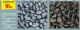 Mr Bricolage Galets noirs polis offre