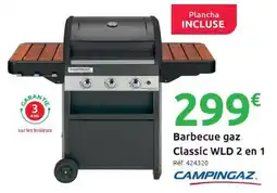 Mr Bricolage Barbecue gaz classic wld 2 en 1 offre