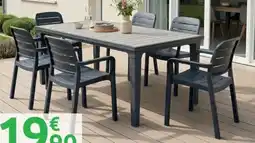 Mr Bricolage Fauteuil empilable tisara offre