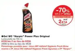 Monop' Gel wc harpic power plus original offre