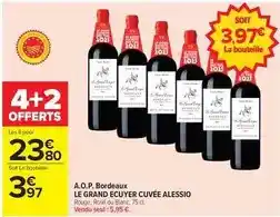 Carrefour Drive A.o.p. bordeaux offre