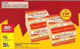 Carrefour Drive Président - beurre gastronomique format spécial offre