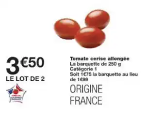 Monop' Tomate cerise allongée offre