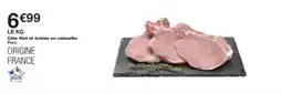 Monop' Côte filet et échine on caissette offre