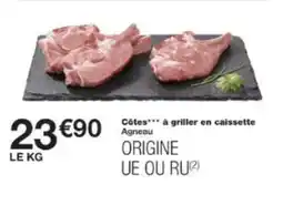 Monop' Côtes à griller en caissette offre
