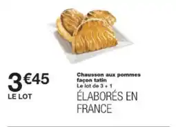 Monop' Chausson aux pommes façon tatin offre