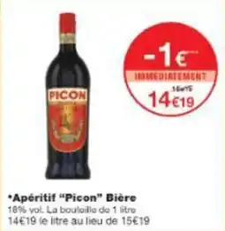 Monop' Apéritif picon bière offre