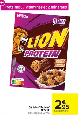 Carrefour Céréales Protein NESTLÉ offre