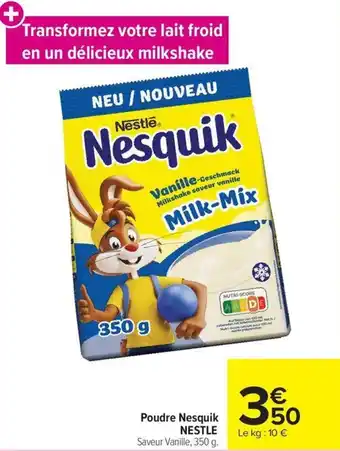 Poudre Nesquik NESTLE