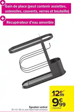 Carrefour Égouttoir vertical offre