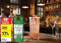 Carrefour Dry Gin TANQUERAY offre