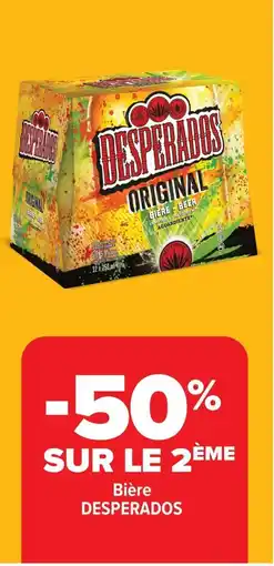 Carrefour Bière DESPERADOS offre