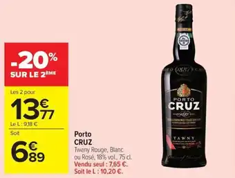 Carrefour Porto CRUZ offre