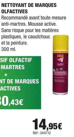 Autobacs Nettoyant de marques olfactives offre