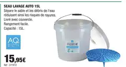 Autobacs Seau lavage auto offre