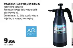 Autobacs Pulvérisateur pression gris offre