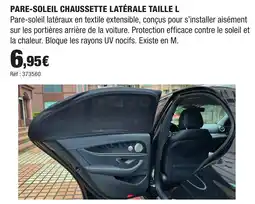 Autobacs Pare-soleil chaussette latérale taille l offre