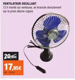 Autobacs Ventilateur oscillant offre