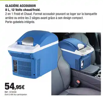 Autobacs Glacière accoudoir offre